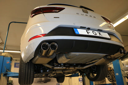 Seat Leon 5F ST 4x4 - Cupra 300 Endschalldämpfer rechts/links - 2x80 Typ 25 rechts/links