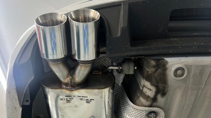 FOX Seat Leon 5F ST - Starre Hinterachse Endschalldämpfer - 2x90 Typ 25