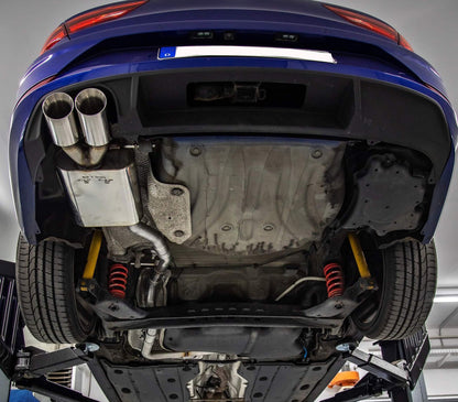 FOX Seat Leon 5F ST - Starre Hinterachse Endschalldämpfer - 2x90 Typ 25