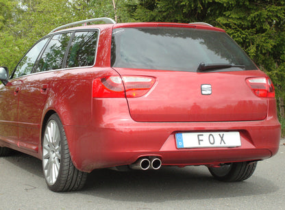 Seat Exeo 3R - Limousine/ Kombi (ST) Endschalldämpfer - 2x80 Typ 16