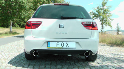 Seat Exeo 3R/ 3R ST - 2,0l TFSI Endschalldämpfer rechts/links einflutig - 1x90 Typ 16 rechts/links
