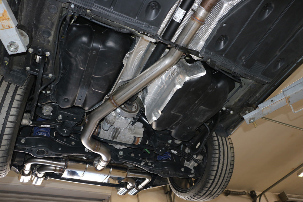 Seat Ateca Cupra 4x4 - 5FP Halbanlage ab Kat - 2x106x71 Typ 44 rechts/links - mit 2 elektronischen Klappen