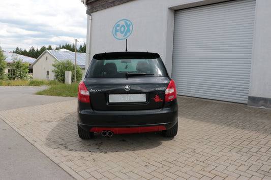 FOX Skoda Fabia  Limousine Endschalldämpfer - 2x76 Typ 25