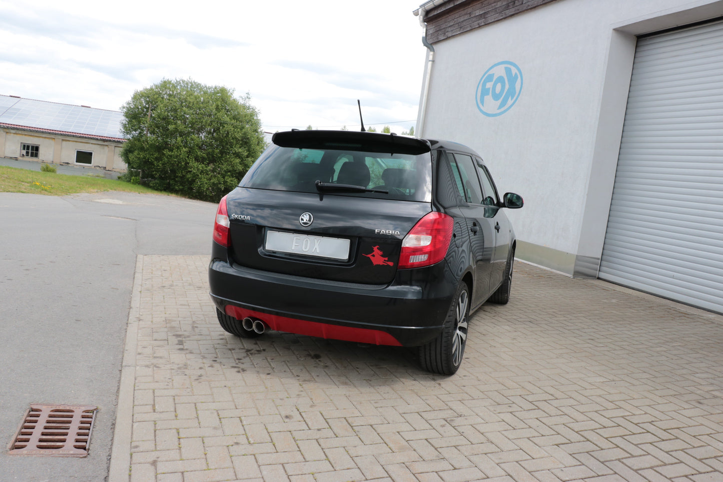 FOX Skoda Fabia  Limousine Endschalldämpfer - 2x76 Typ 25