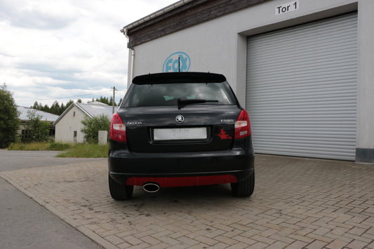 FOX Skoda Fabia  Limousine Endschalldämpfer - 160x90 Typ 38