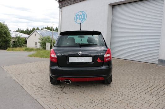 FOX Skoda Fabia  Limousine Endschalldämpfer - 140x90 Typ 44