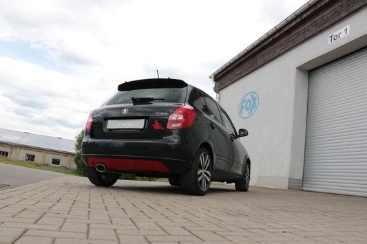 FOX Skoda Fabia  Limousine Endschalldämpfer - 140x90 Typ 44