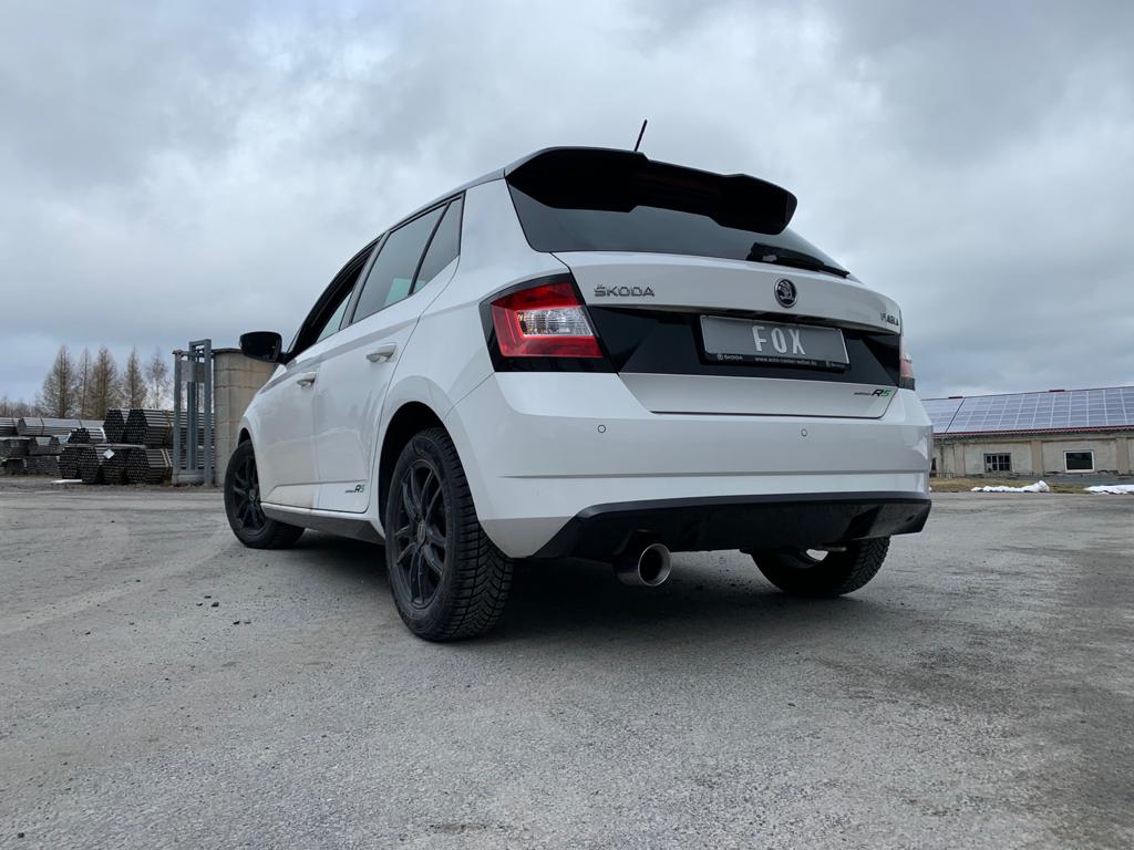 FOX Skoda Fabia NJ R5 Edition Endschalldämpfer - 1x100 Typ 25