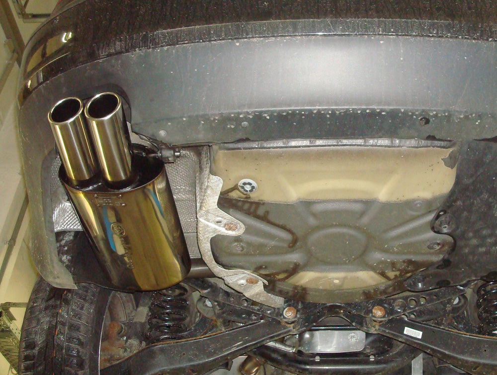 Skoda Octavia Typ 1Z inkl. Facelift Endschalldämpfer einseitig - 2x76 Typ 17