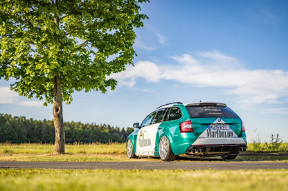 FOX Skoda Octavia 5E RS - TDI - 4x4 mit Diesel-Endrohrblenden Halbanlage rechts/links ab Kat - 2x90 Typ 25 rechts/links