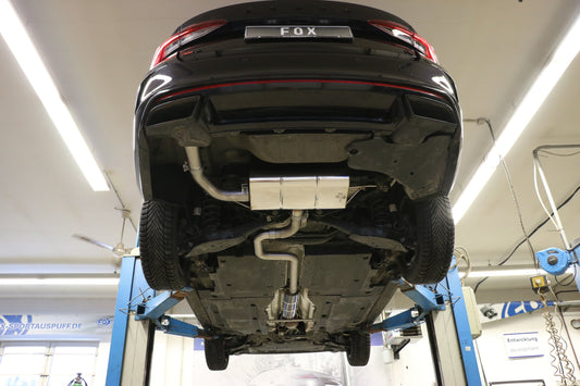 FOX Skoda Octavia NX RS iV Endschalldämpfer - Austritt im linken originalen Endrohr