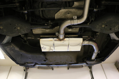 FOX Skoda Octavia NX RS iV Endschalldämpfer - Austritt im linken originalen Endrohr