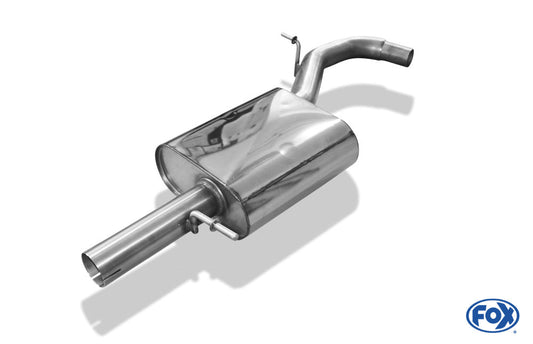 Skoda Superb 3T front silencer
