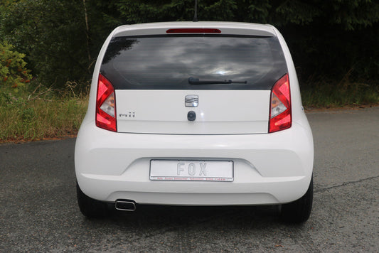 Seat Mii/ Skoda Citigo/ VW UP Endrohrsystem links passend auf originalen oder FOX-Endschalldämpfer - 145x60 Typ 59 links