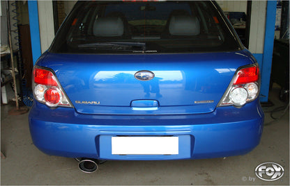 Subaru Impreza GD/ GG - Stufenheck/ Kombi Endschalldämpfer Ø63,5mm - 129x106 Typ 33