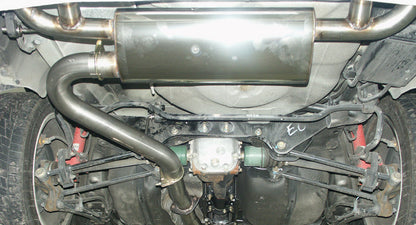 Subaru Impreza Typ WRX/ STI Endschalldämpfer quer Ausgang rechts/links Ø70mm - 2x115x85 Typ 32 rechts/links