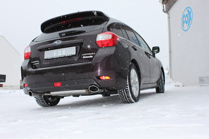Subaru Impreza GP 4x4 Endschalldämpfer quer Ausgang rechts/links - 115x85 Typ 38 rechts/links