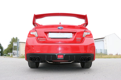 Subaru Impreza GJ 4x4 - WRX Stufenheck Endschalldämpfer rechts/links zweiflutig - 2x90 Typ 12 rechts/links schwarz emalliert