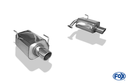 Subaru Forester - SH Endschalldämpfer rechts/links - 1x100 Typ 16 rechts/links