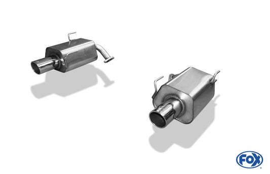 Subaru Forester - SJ Endschalldämpfer rechts/links - 1x100 Typ 16 rechts/links