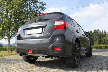 Subaru XV Endschalldämpfer quer Ausgang rechts/links - 145x65 Typ 59 rechts/links