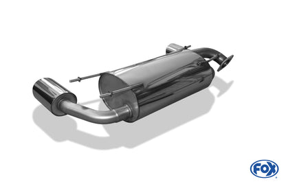 Subaru BRZ/ Toyota GT86 Endschalldämpfer quer Ausgang rechts/links - 129x106 Typ 32 rechts/links