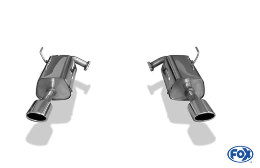 Subaru Levorg Endschalldämpfer rechts/links - 115x85 Typ 44 rechts/links