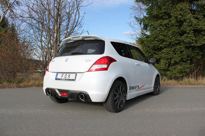 Suzuki Swift Sport IV Endschalldämpfer Ausgang rechts/links - 1x100 Typ 16 rechts/links