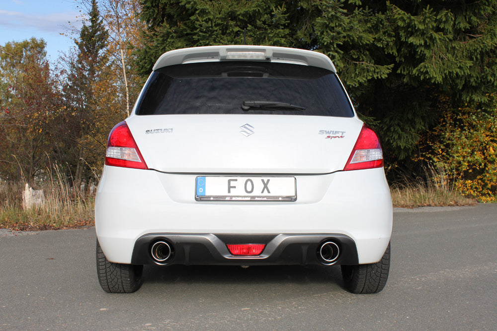 Suzuki Swift Sport IV Endschalldämpfer Ausgang rechts/links - 1x100 Typ 16 rechts/links