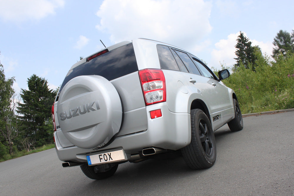 Suzuki Grand Vitara JT - 5-Türer Endschalldämpfer quer Ausgang rechts/links - 145x65 Typ 59 rechts/links