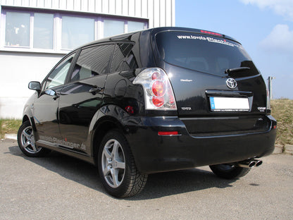 Toyota Corolla Verso Diesel Bj. ab 04` Endschalldämpfer - 2x106x71 Typ 32