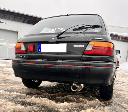FOX Toyota Starlet P8 Endschalldämpfer - 1x80 Typ 25