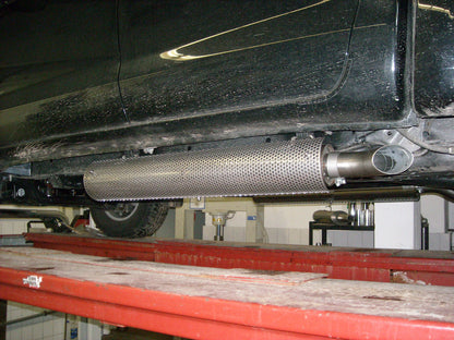 Toyota Hilux III KUN25 - Double Cap - Double Cap Halbanlage Sidepipe, bestehend aus 2 Endschalldämpfern - 1x76 Typ 26 rechts/links
