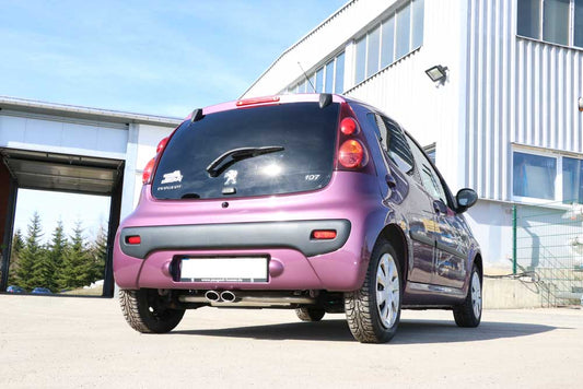 CitroenC1/ Peugeot 107/ Toyota Aygo Endschalldämpfer Ausgang mittig - 2x86x54 Typ 32