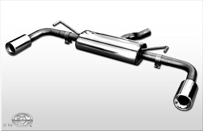 Toyota Auris Diesel Endschalldämpfer rechts/links - 1x90 Typ 13 rechts/links