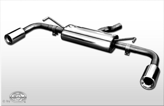 Toyota Auris Diesel Endschalldämpfer rechts/links - 1x90 Typ 13 rechts/links