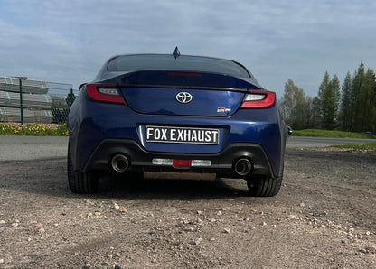 FOX Toyota GR86 Endschalldämpfer - 1x114 Typ 25 rechts/links