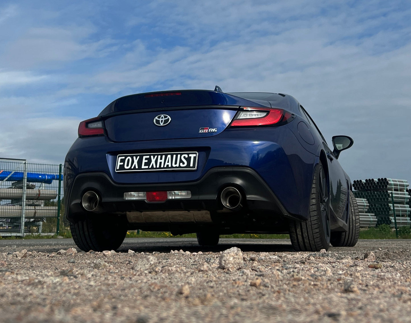 FOX Toyota GR86 Endschalldämpfer - 1x114 Typ 25 rechts/links
