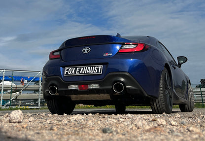 FOX Toyota GR86 Endschalldämpfer - 129x106 Typ 32 rechts/links