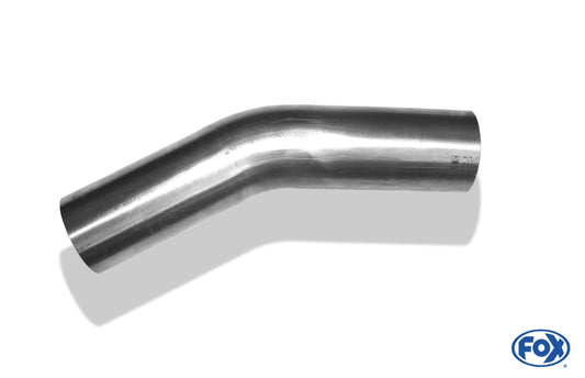FOX Uni-Rohrbogen 30° ungeweitet - d1Ø 70mm Schenkellänge L1: ca. 140mm - Radius: 105mm