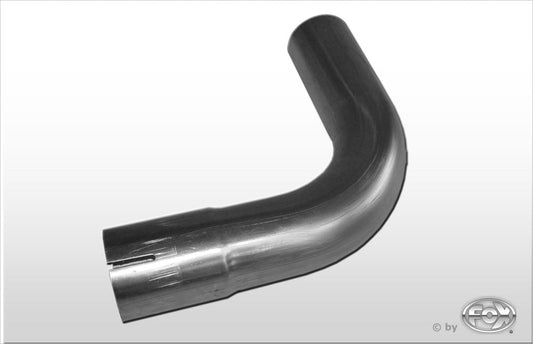 FOX Uni-Rohrbogen 90° geweitet - d1Ø 88,9mm Schenkellänge L1: ca. 240mm - Radius: 135mm