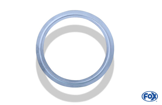 FOX V-Band Dichtung Ø63mm Hochwertige Metall Dichtung  Dichtung für V-Band Ringe 63mm    Material: Edelstahl  Innenmaß: 64mm  Außenmaß: 79mm