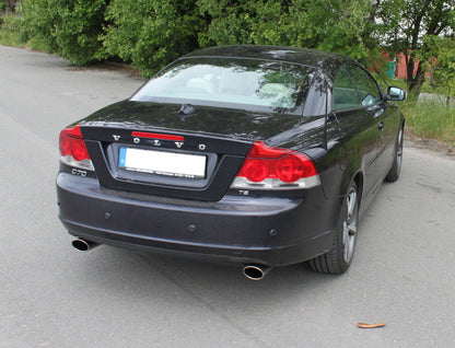 Volvo C70 II - Cabrio Endschalldämpfer quer Ausgang rechts/links - 115x85 Typ 32 rechts/links