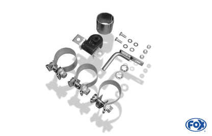 VW Passat 3B/ 3BG Endschalldämpfer Ausgang rechts/links - 135x80 Typ 53 rechts/links