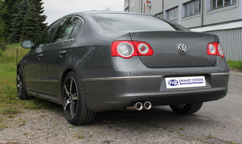 VW Passat 3C/ 3C CC - 4 Motion Endschalldämpfer - 2x80 Typ 13