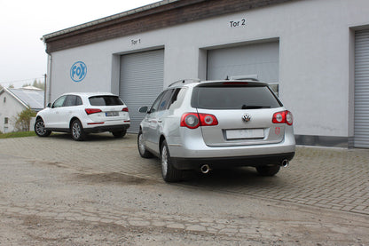 VW Passat 3C 4-Motion Endschalldämpfer rechts/links - 1x100 Typ 17 rechts/links