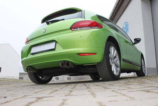 VW Scirocco - 13 Endschalldämpfer Ausgang rechts/links - 2x76 Typ 25 rechts/links