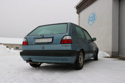 FOX VW Golf II Typ 19E Endschalldämpfer - 1x63 Typ 10