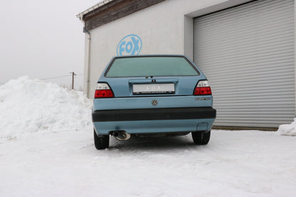 FOX VW Golf II Typ 19E Endschalldämpfer - 1x63 Typ 10