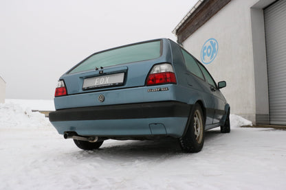 FOX VW Golf II Typ 19E Endschalldämpfer - 1x63 Typ 23
